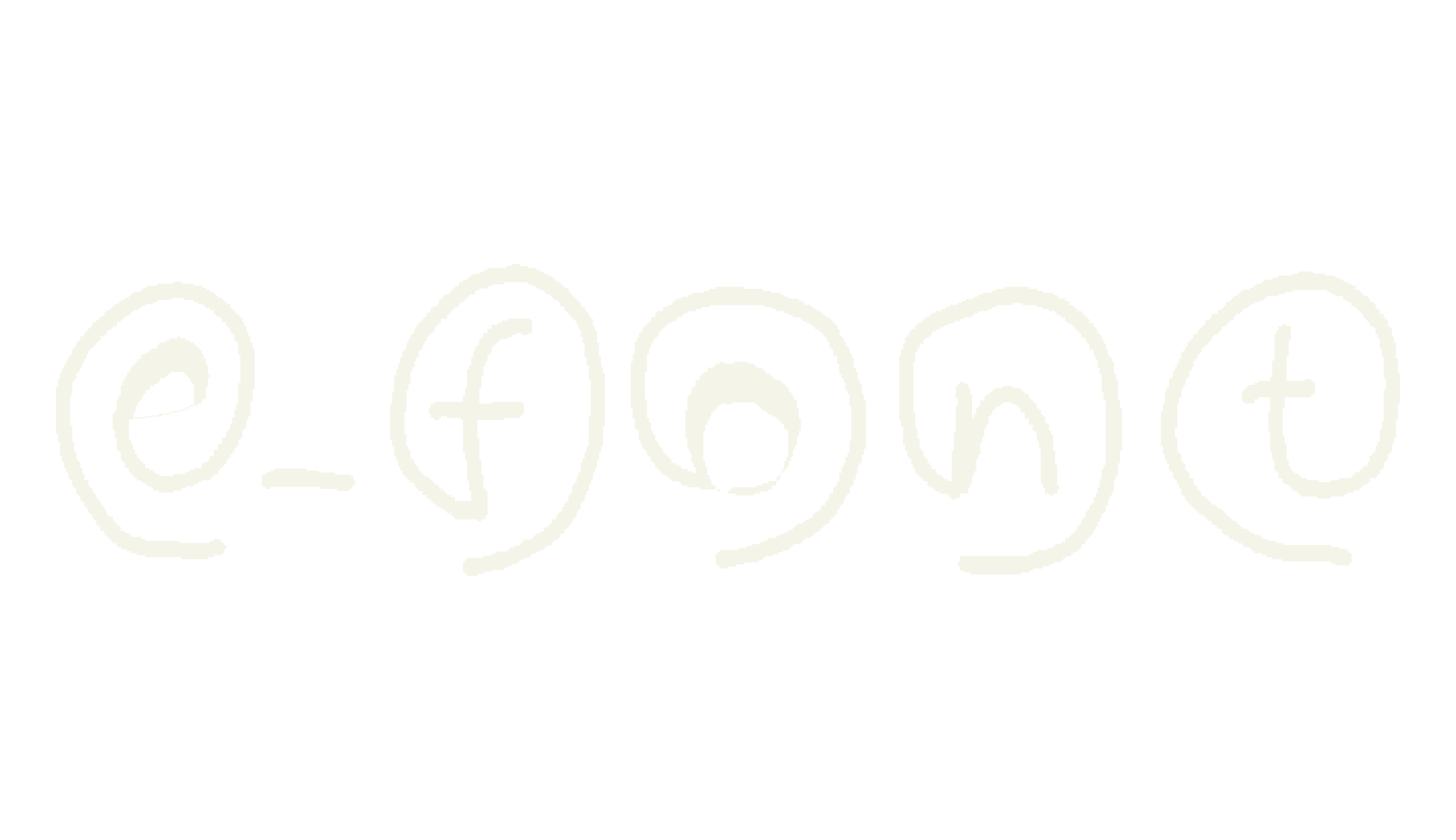 e-font, display font preview