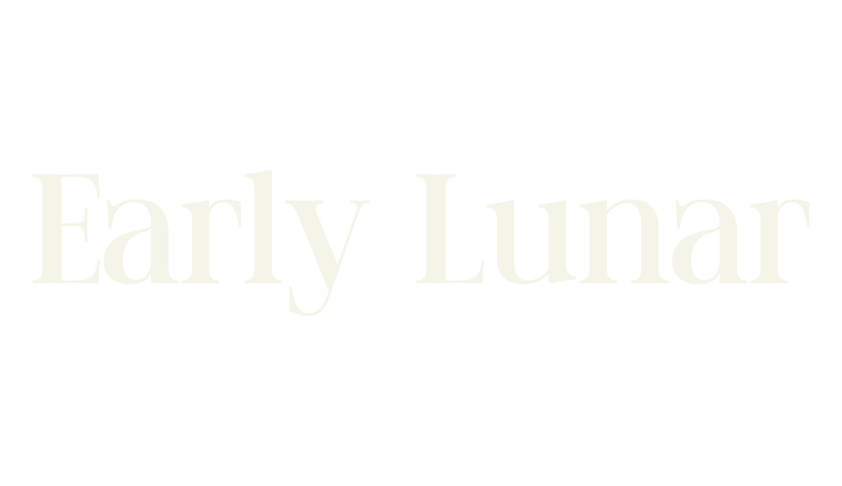 Early Lunar, chicano font preview