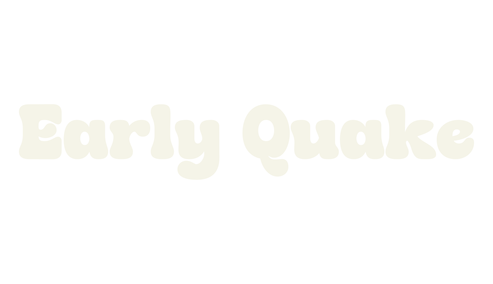 Early Quake, 70s font preview