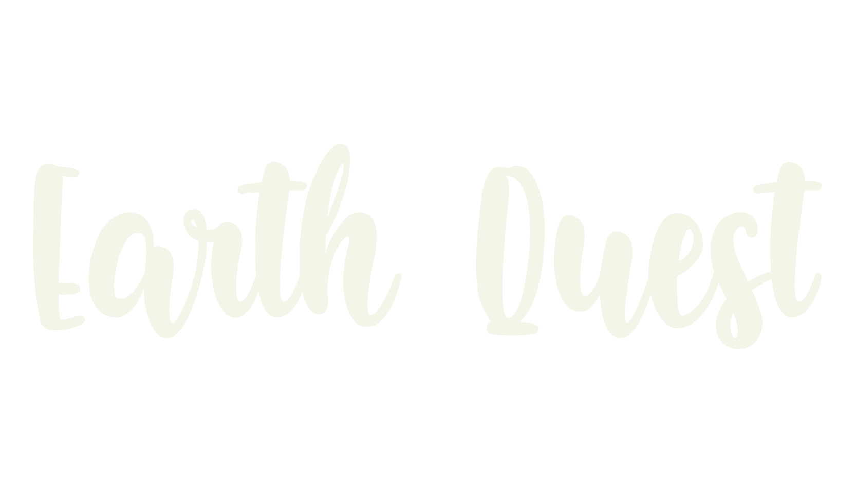 Earth Quest, fashion script font preview