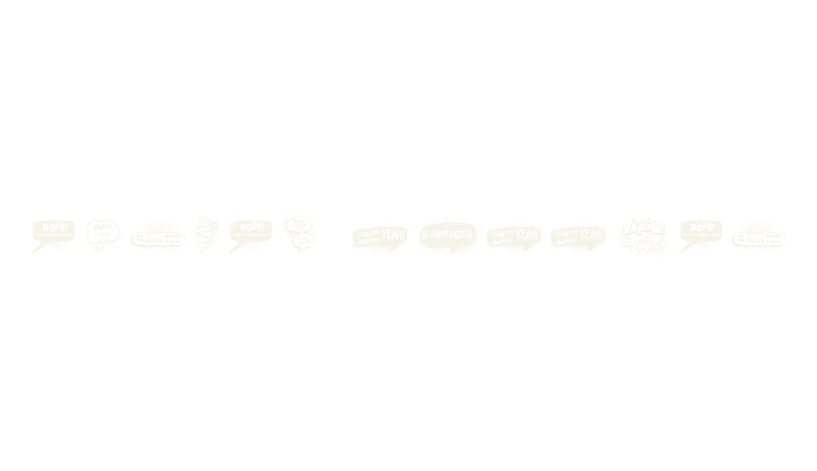 EASTER BUBBLES, bubbles font preview