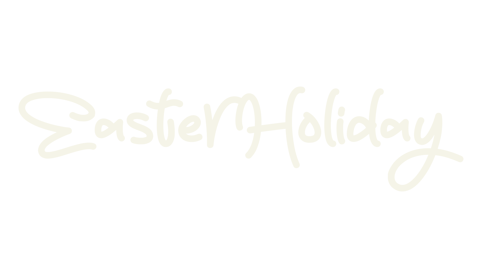 Easter Holiday, easter font preview