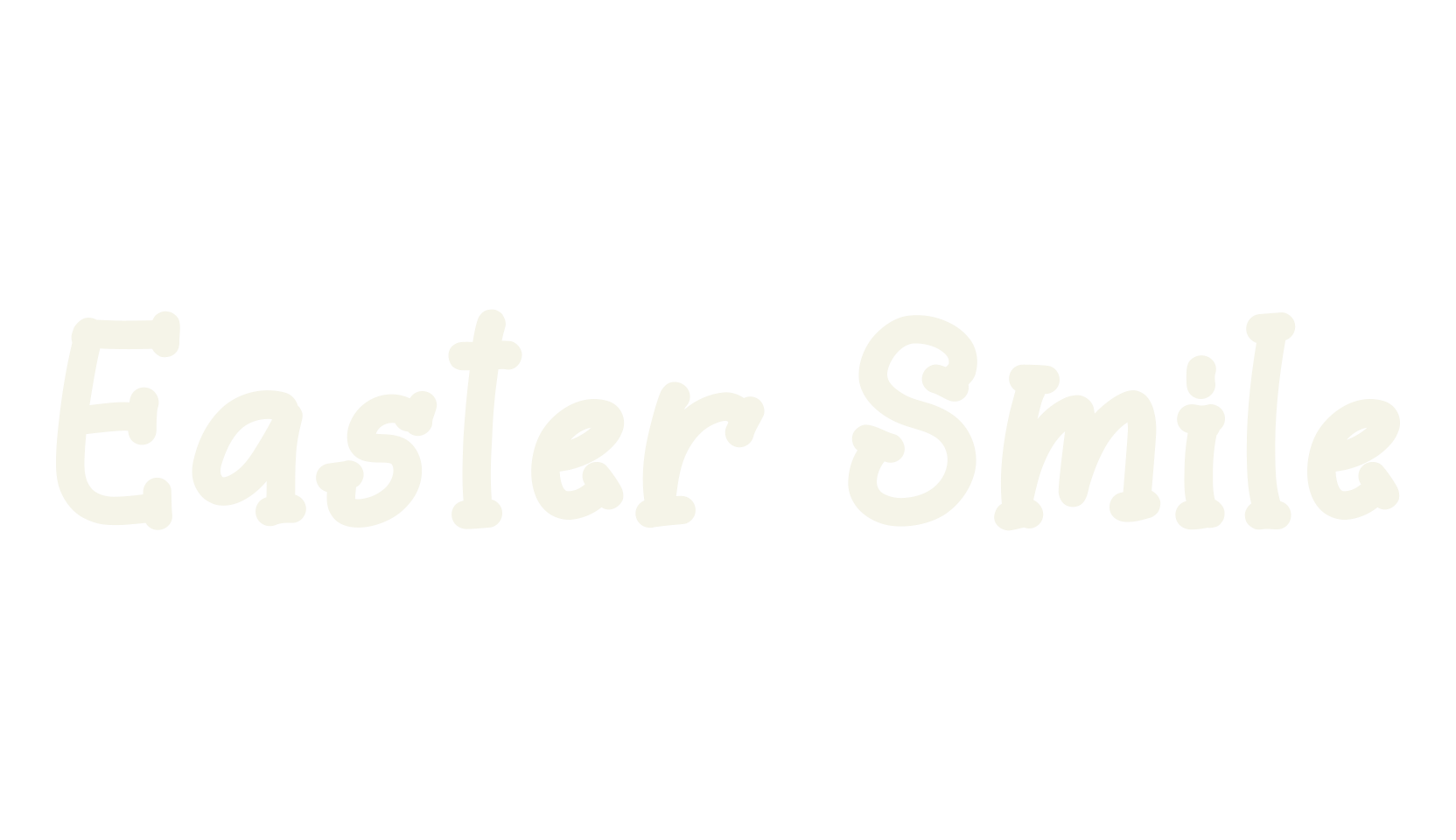 Easter Smile, chalkboard font preview
