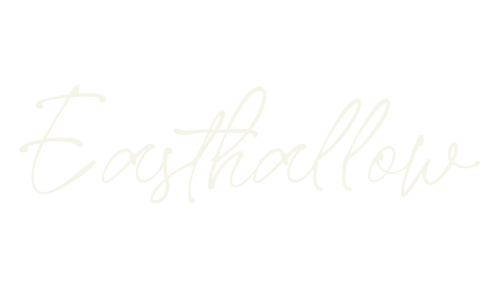 Easthallow, instagram font preview