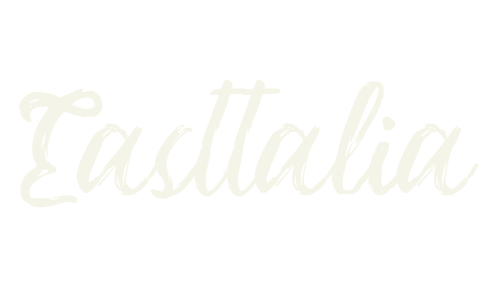 Easttalia, hand lettering font preview