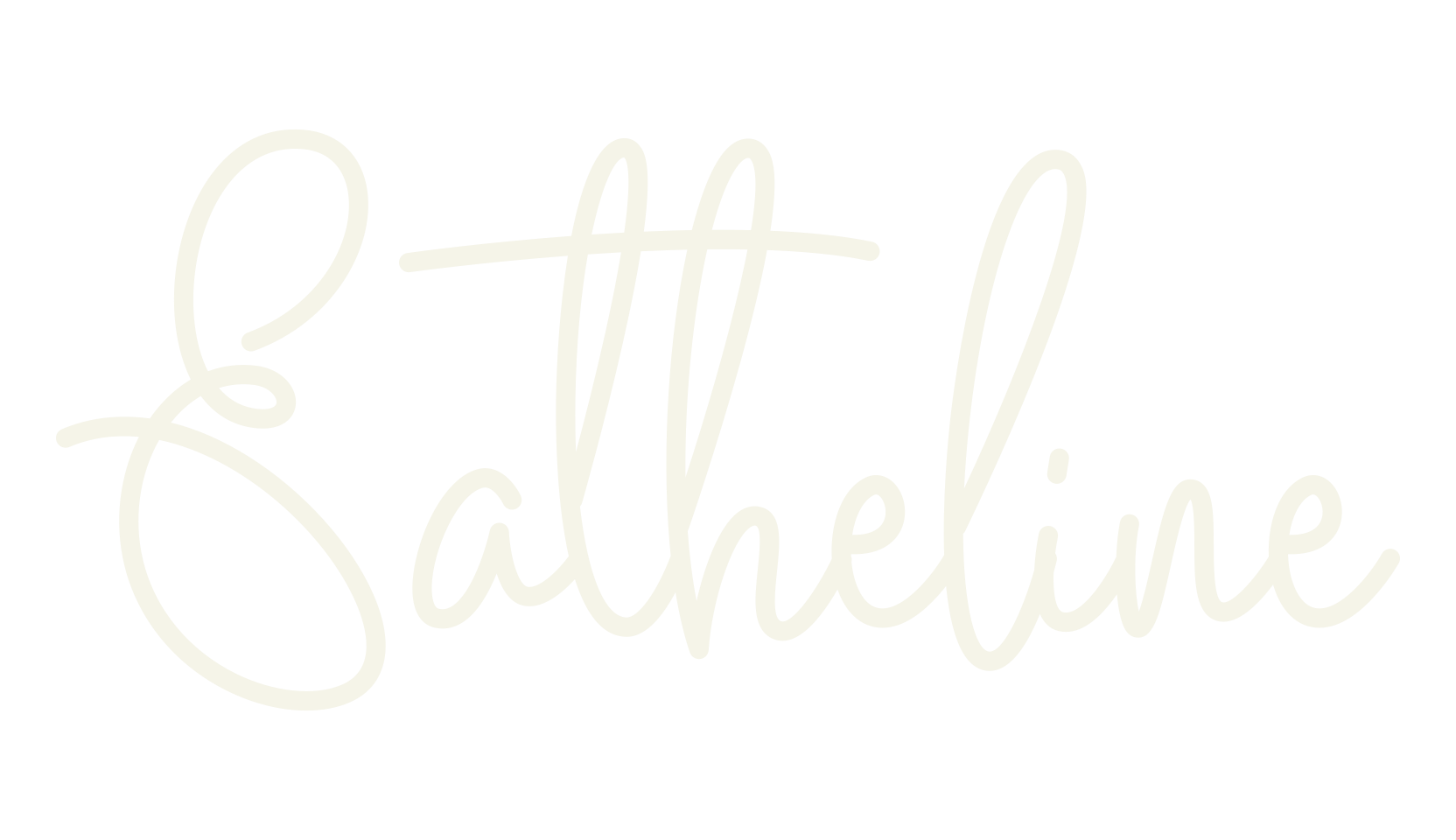 Eatheline, cursive font preview