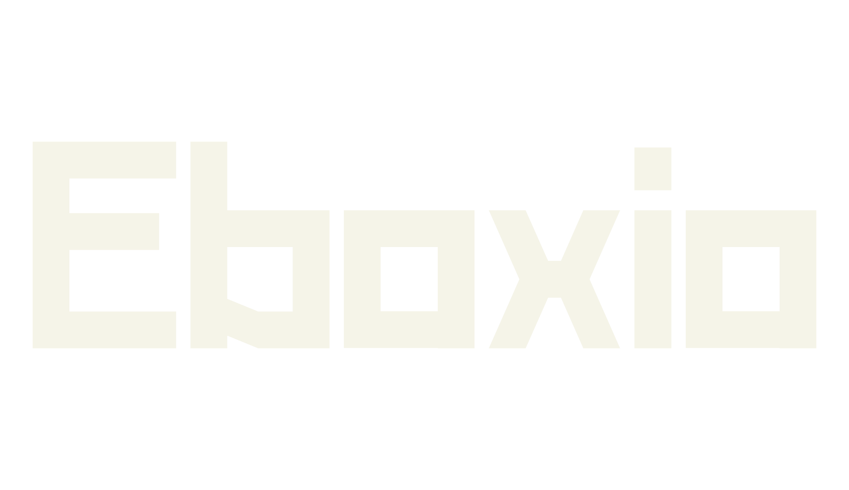Eboxio, display market font preview