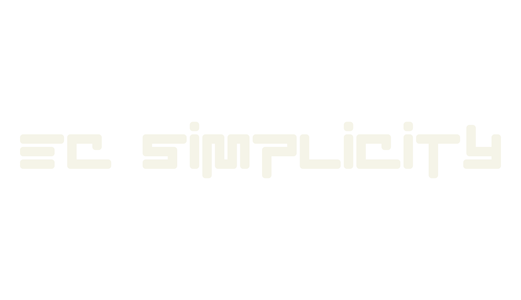 EC SimpliCity, handwriting font preview