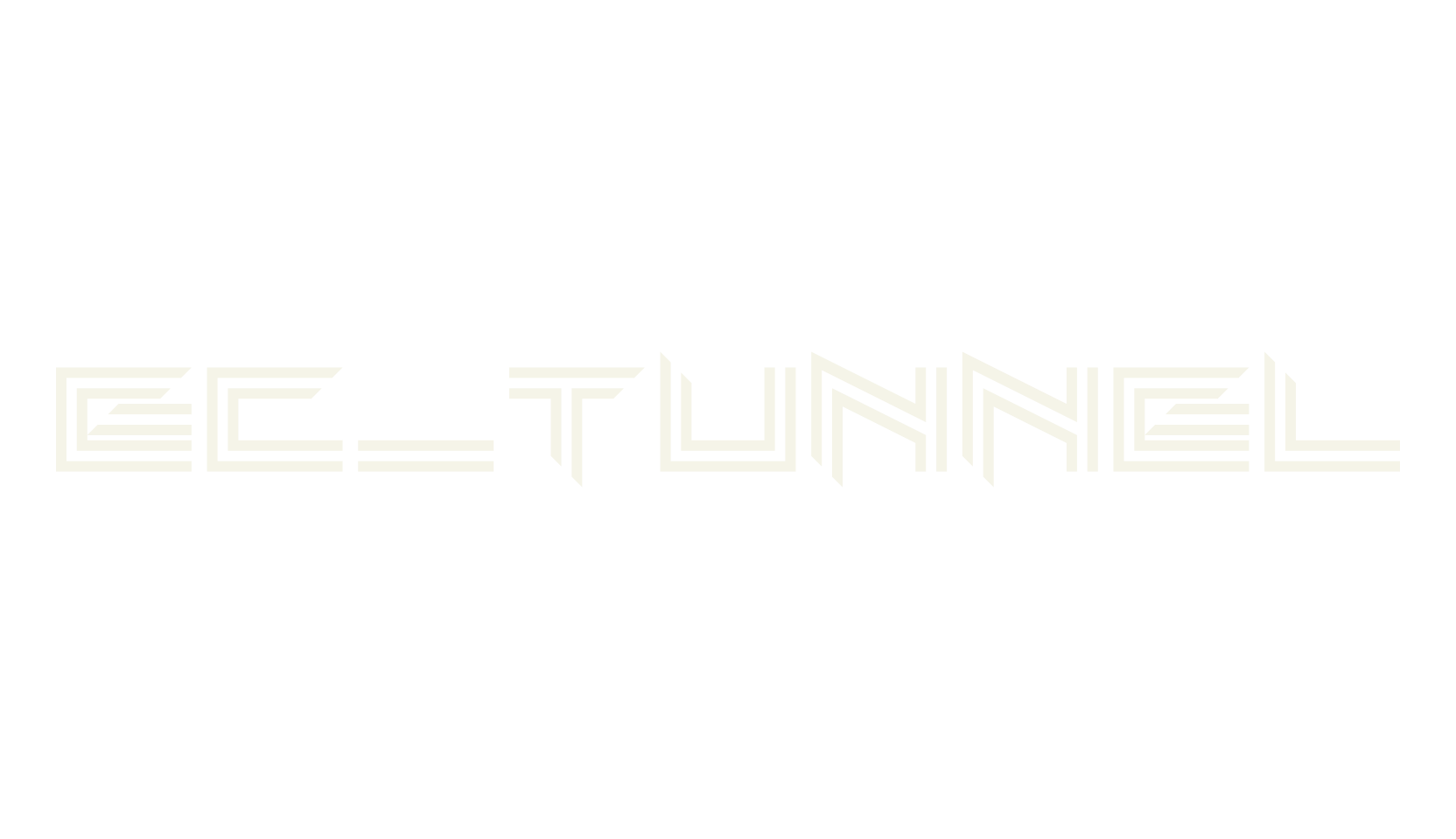 EC_Tunnel, creative font preview