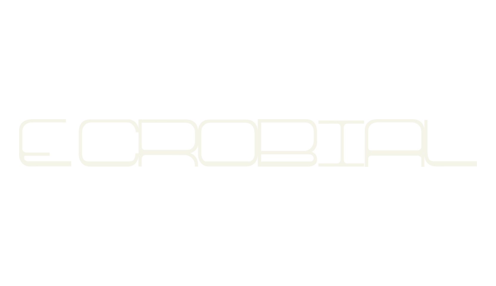 ECROBIAL, display font preview
