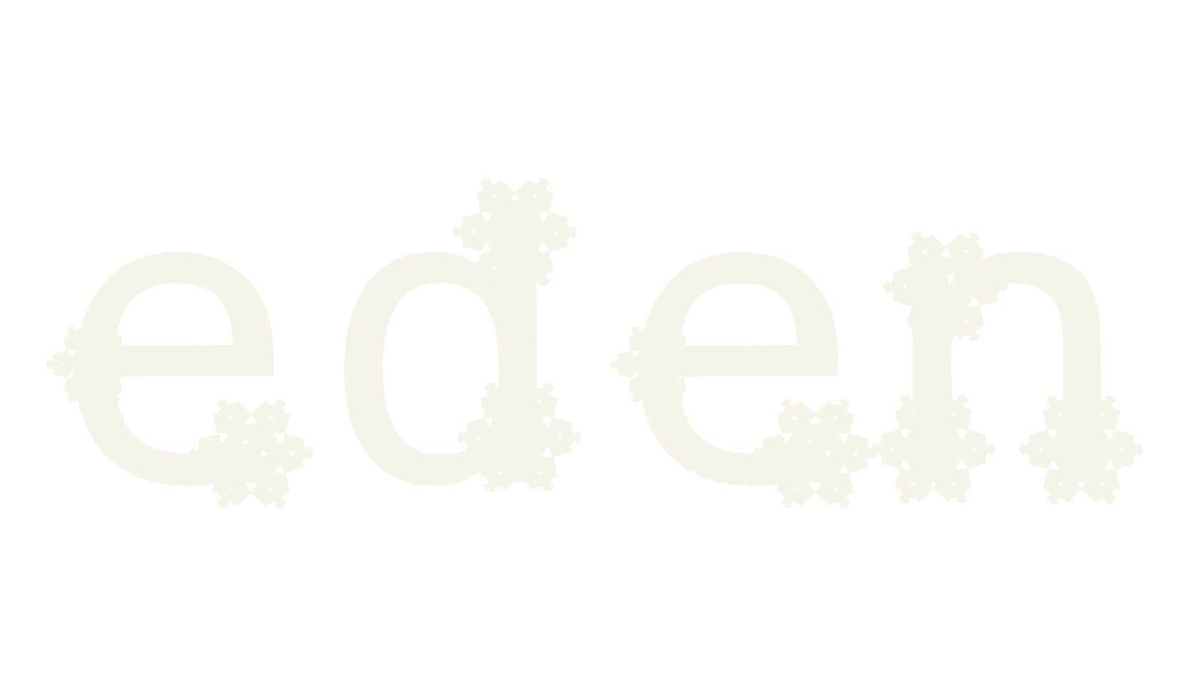 eden, art deco font preview
