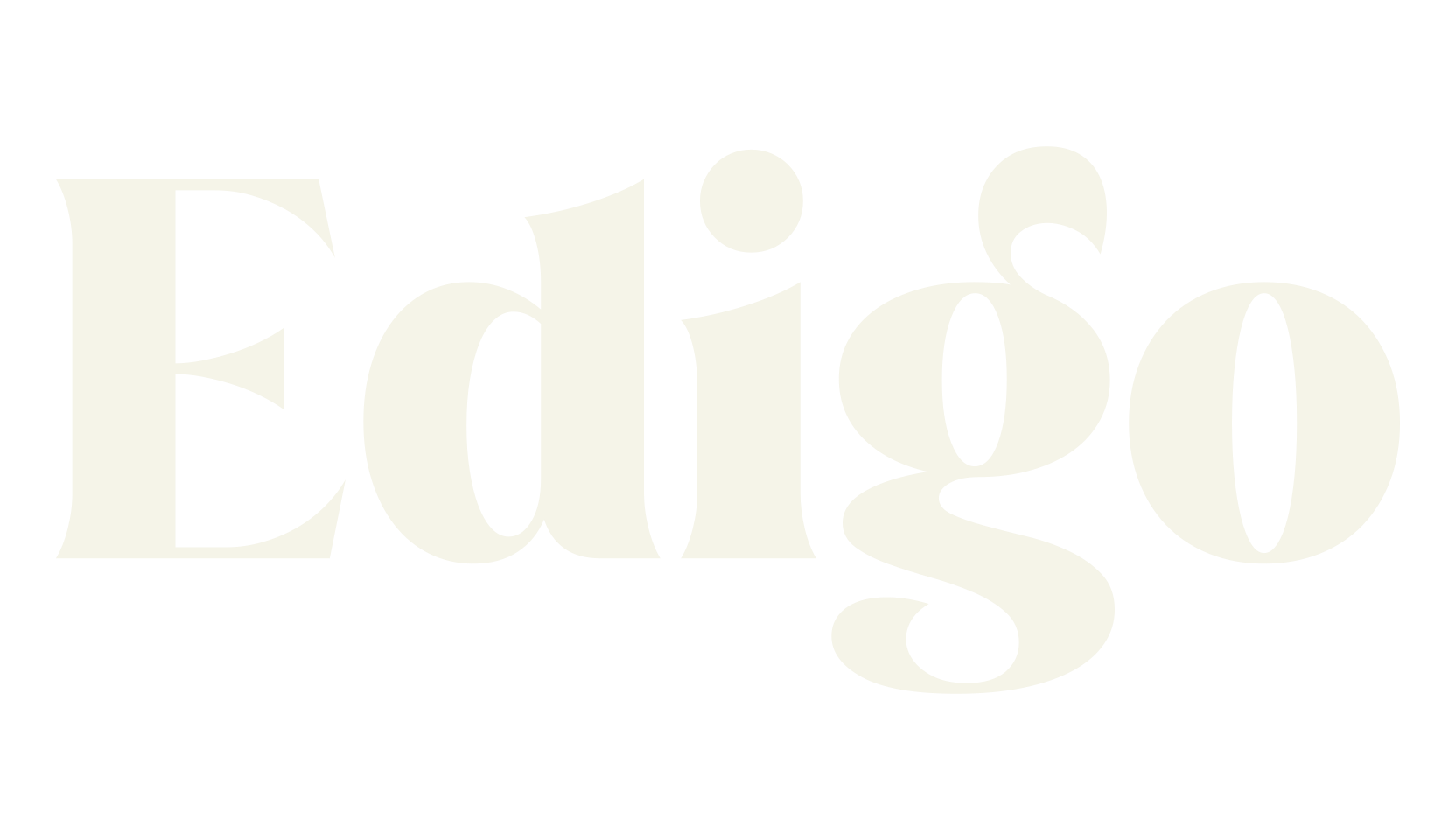 Edigo, cursive font preview