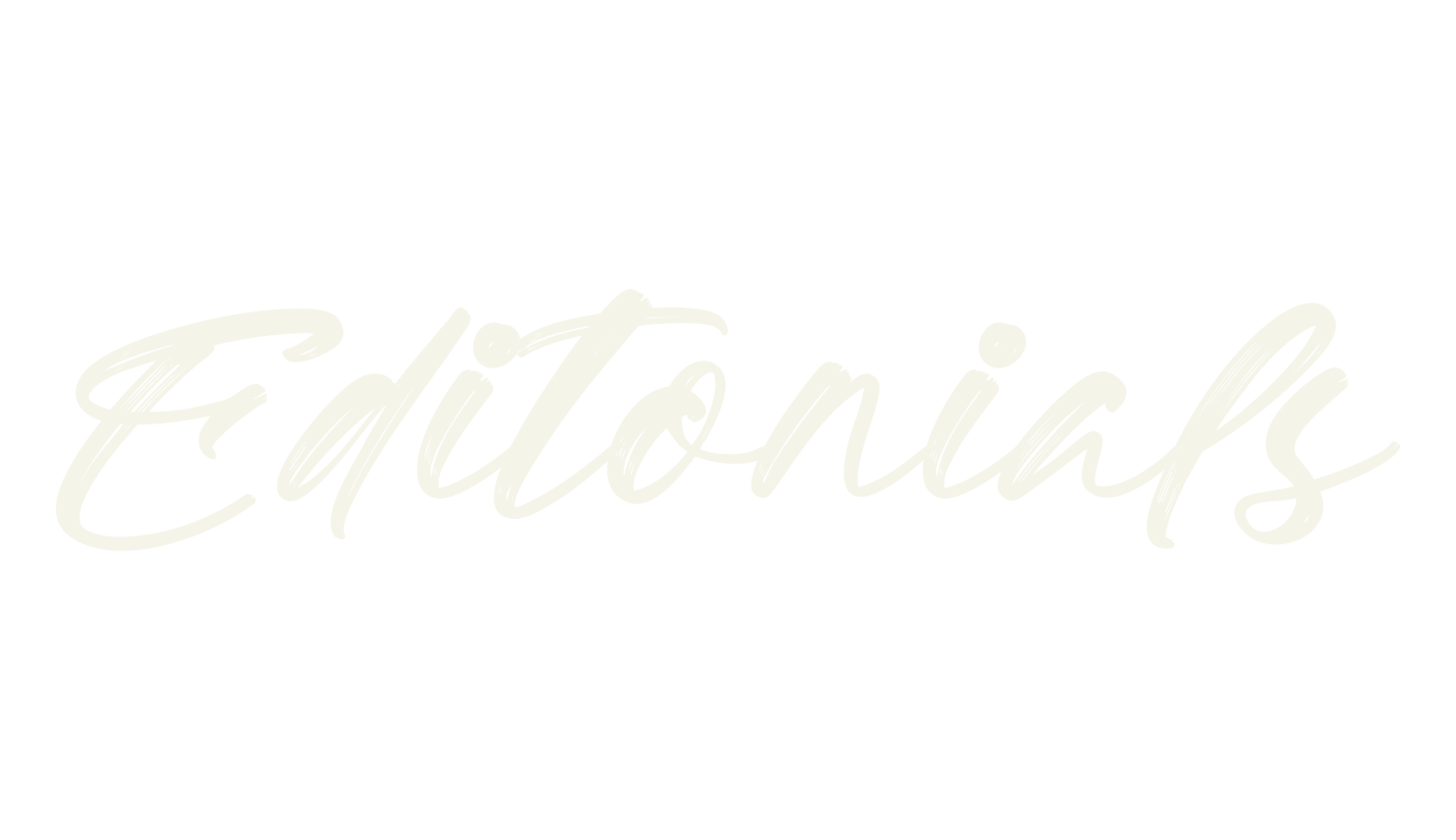 Editonials, script font preview
