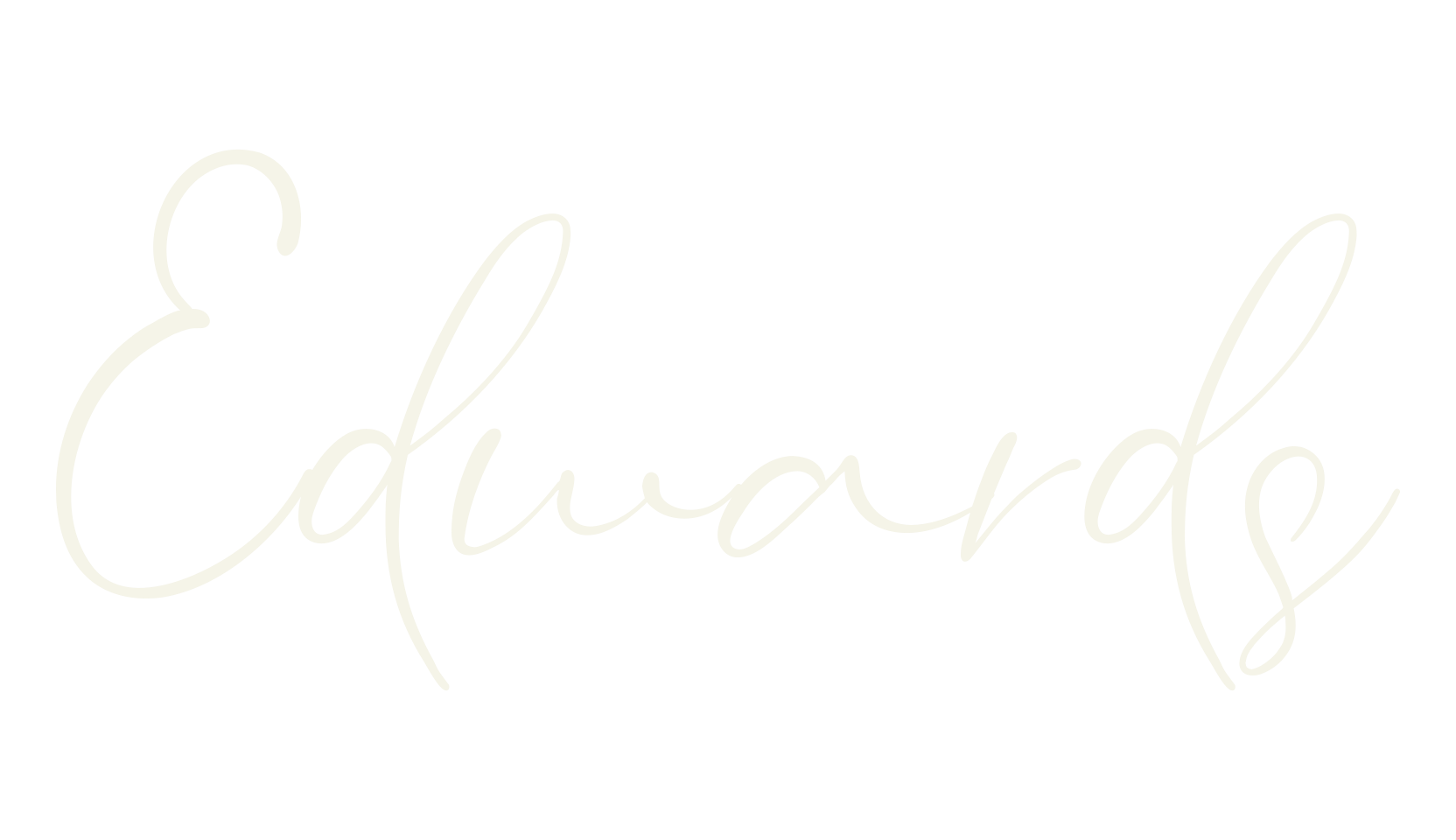 Edwards, handwriting font preview