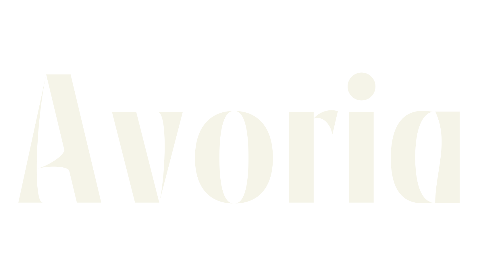 Avoria, art deco font preview