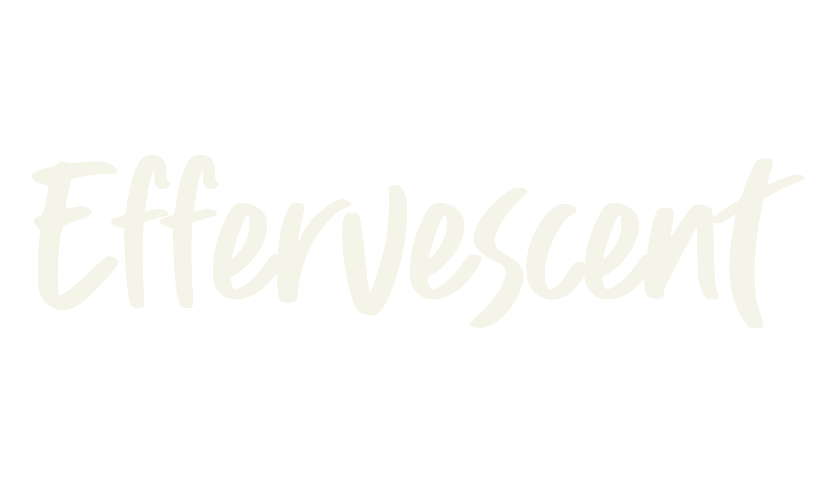 Effervescent, handwriting font preview
