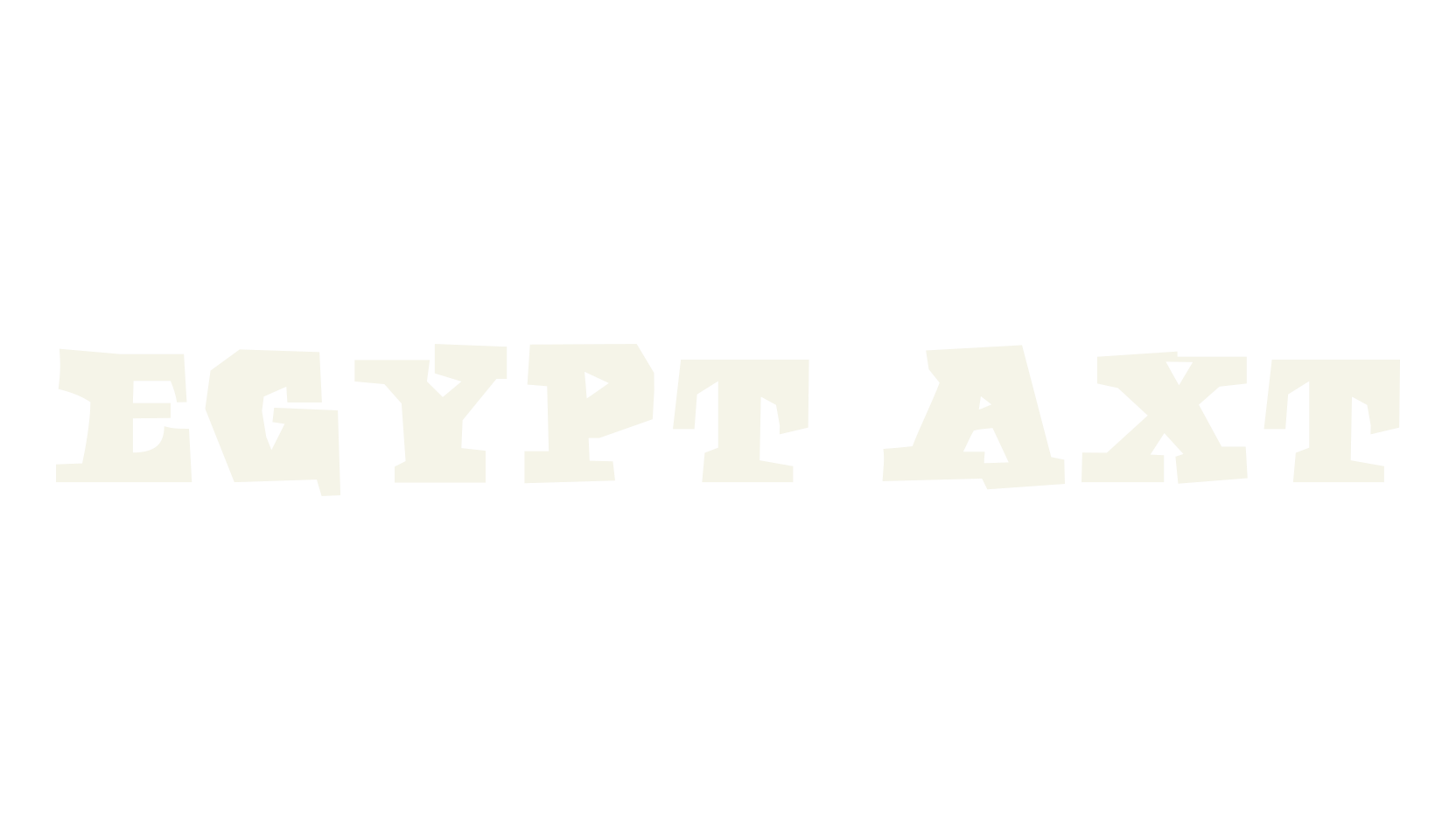 Egypt Axt, serif font preview