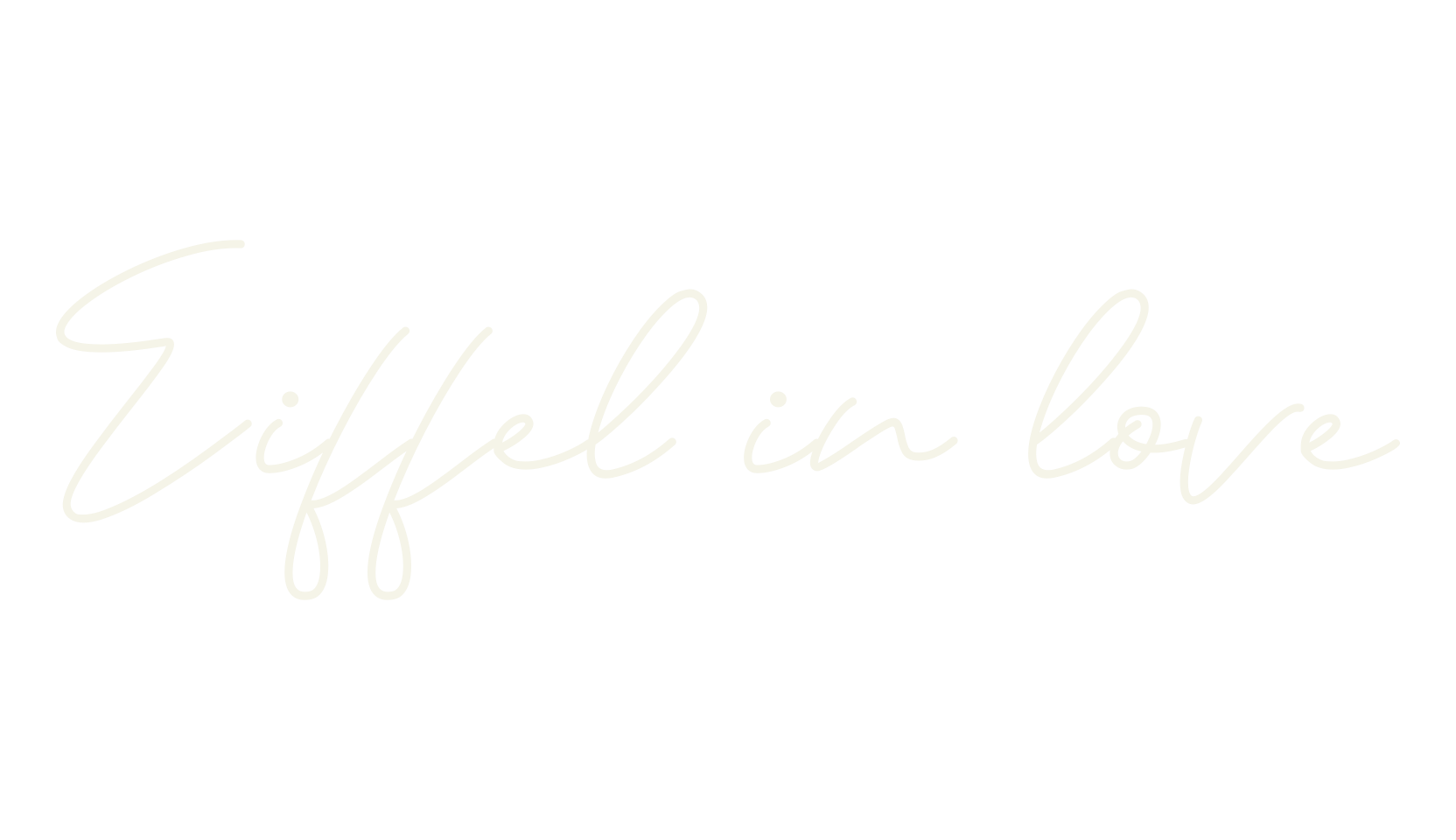 Eiffel in love, lettering font preview