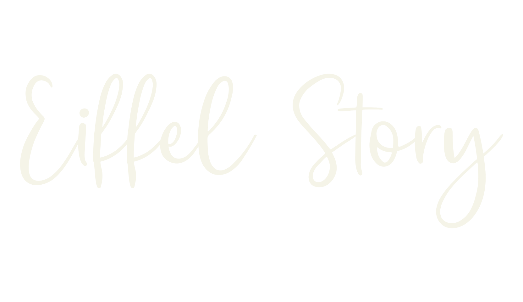 Eiffel Story, fancy font preview