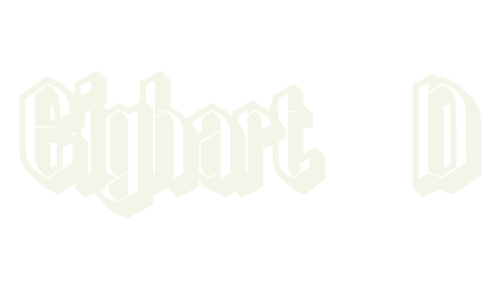 Eighart 3D, 3d font preview