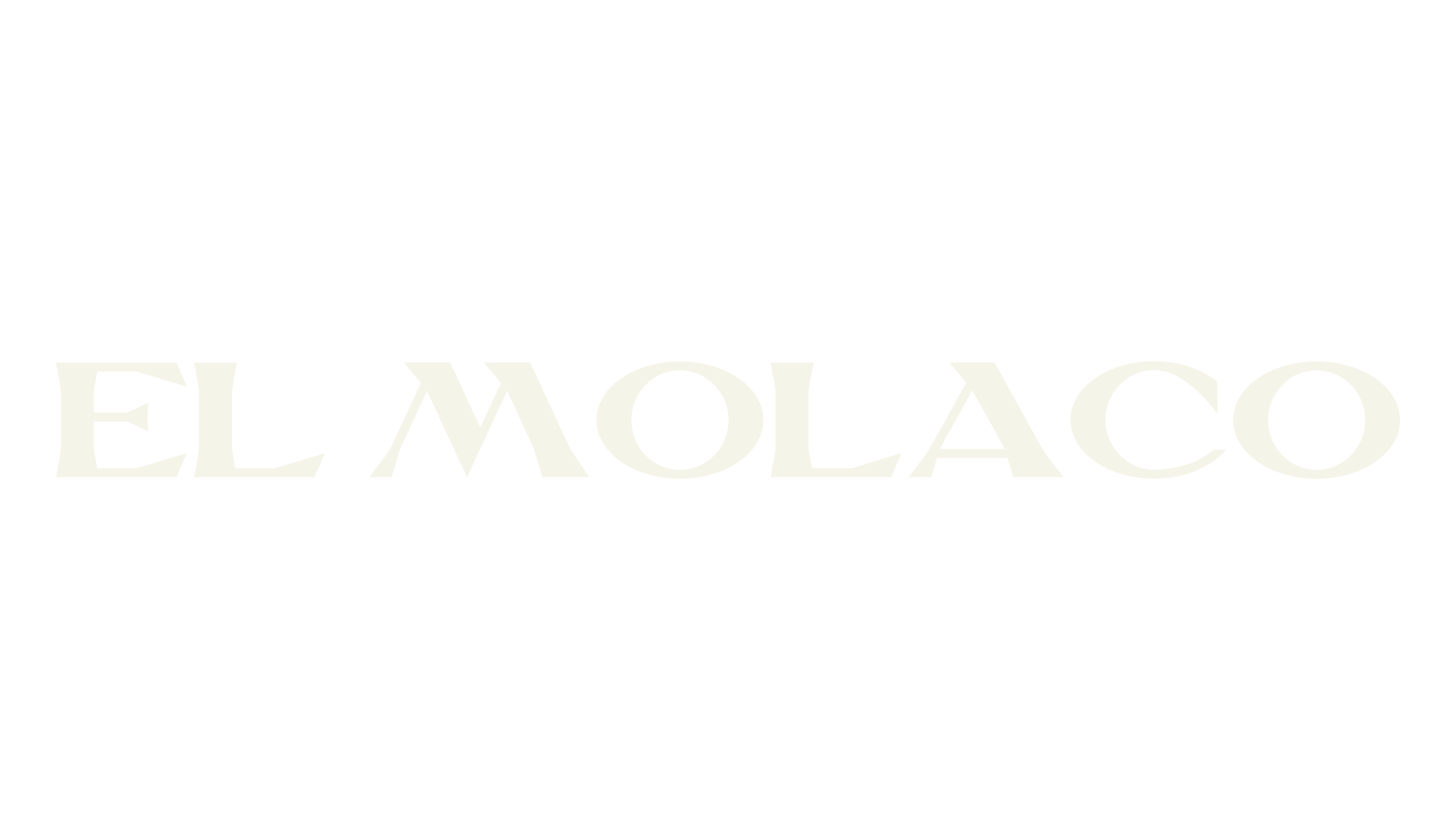 EL MOLACO, bold font preview