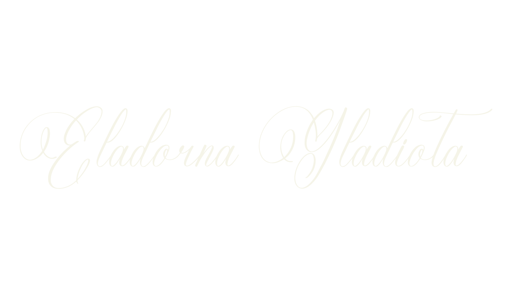 Eladorna Gladiota, script font preview