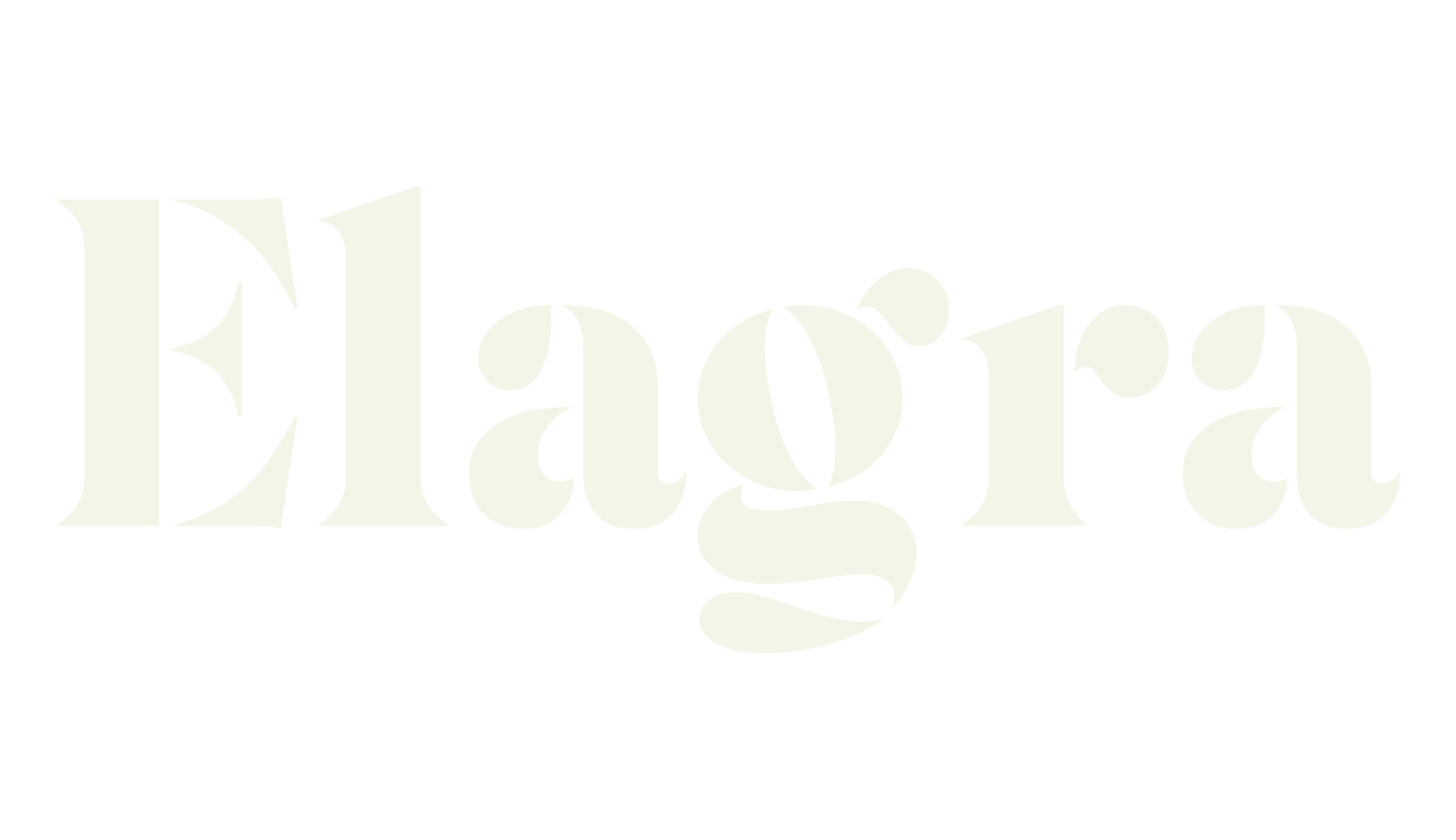 Elagra, stencil font preview