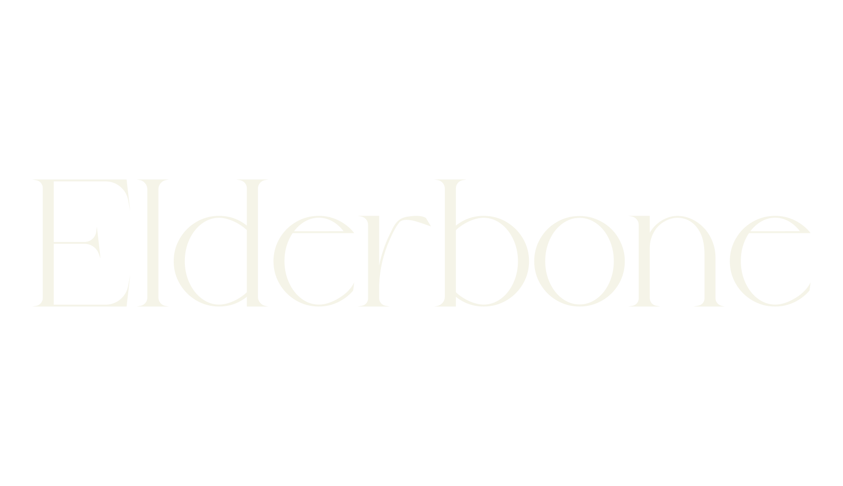 Elderbone, serif font preview