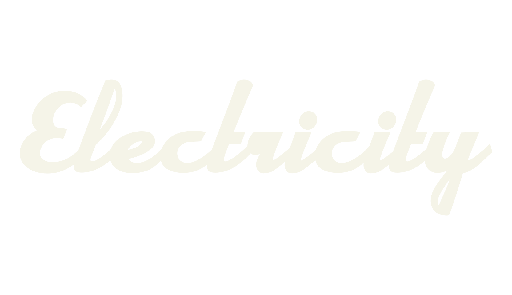 Electricity, fashion script font preview