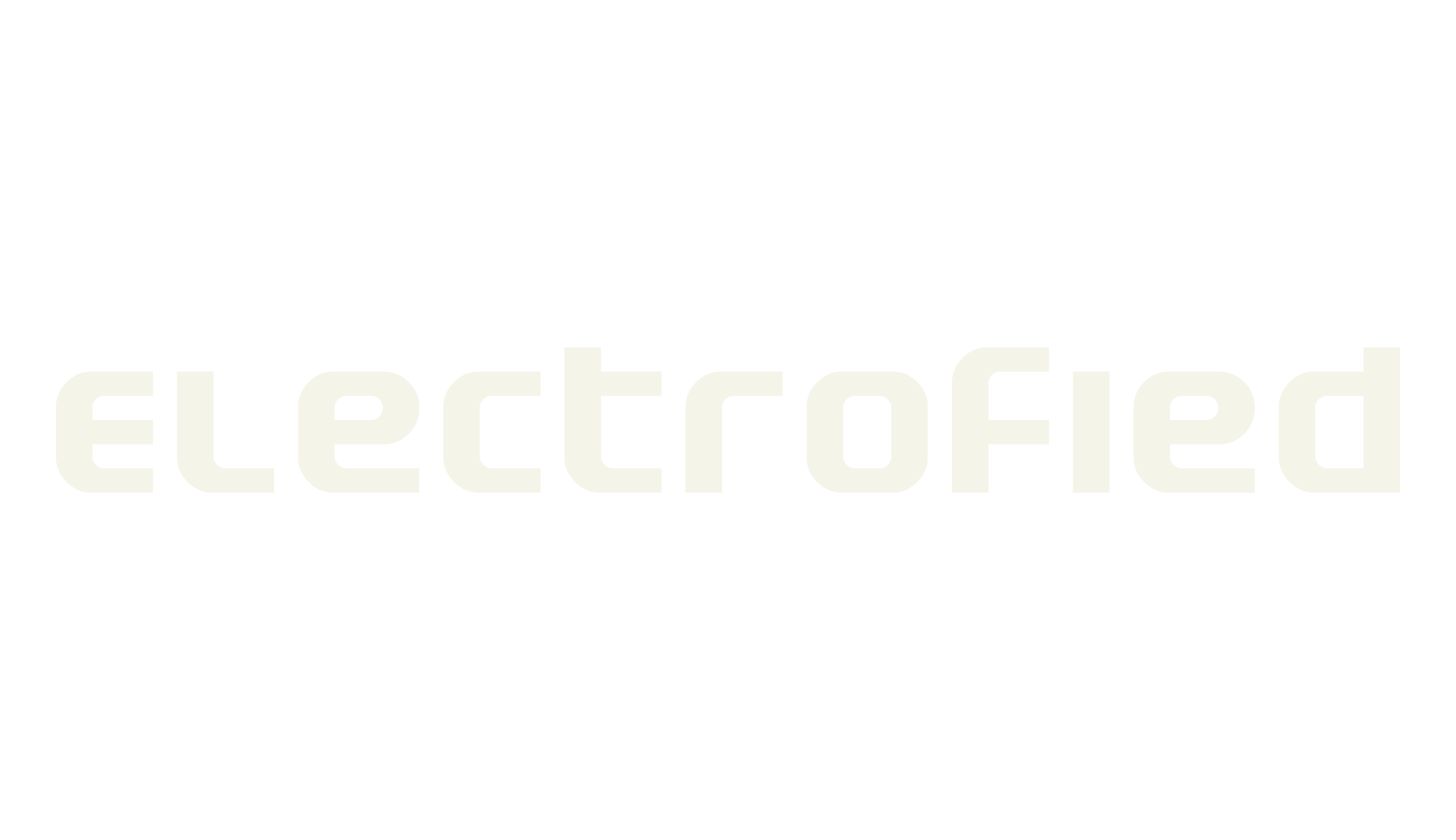 Electrofied, bold font preview