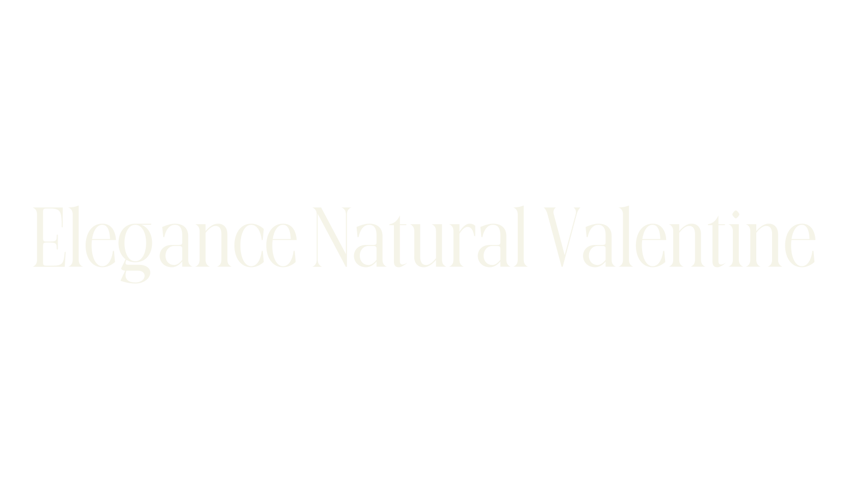 Elegance Natural Valentine, serif font preview