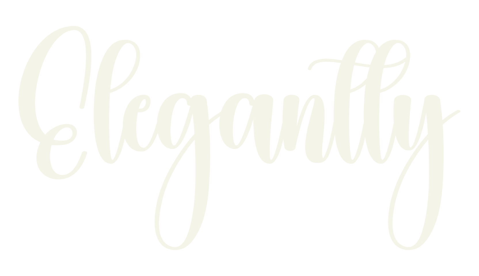 Elegantly, calligraphy font preview