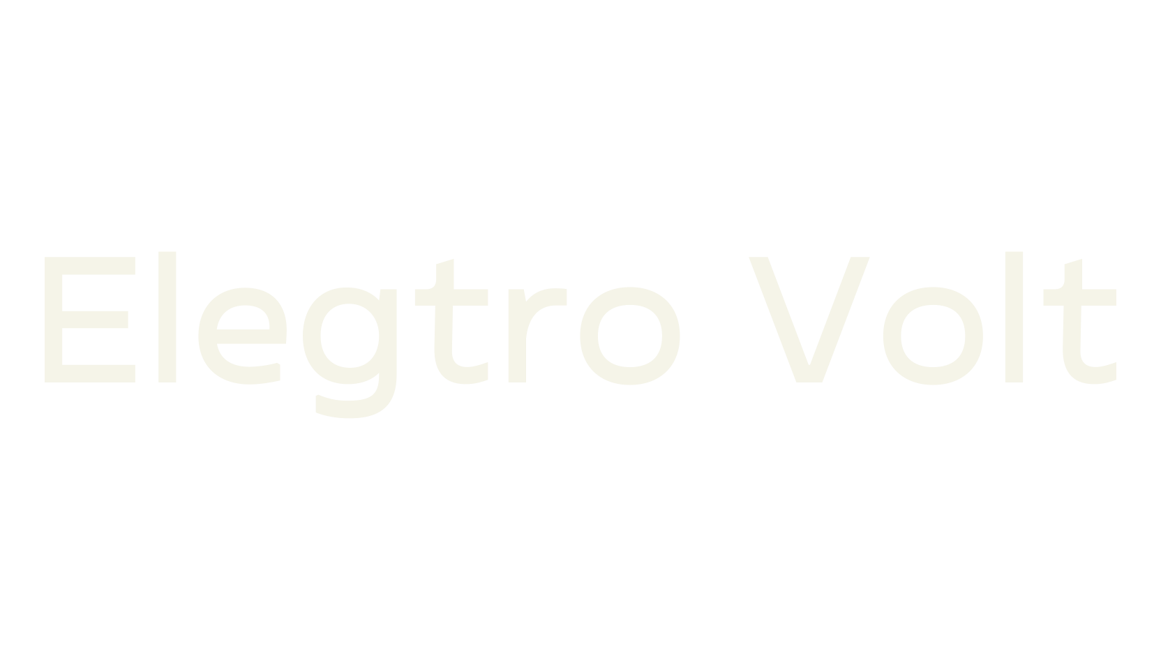 Elegtro Volt, sans serif font preview