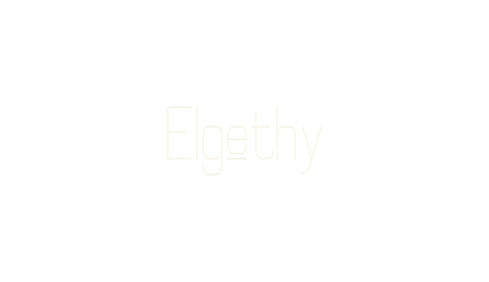 Elgethy, display market font preview