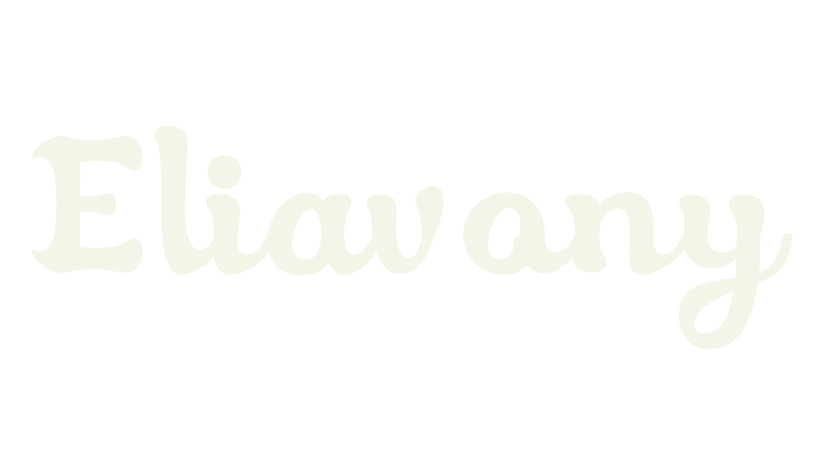 Eliavony, bold font preview