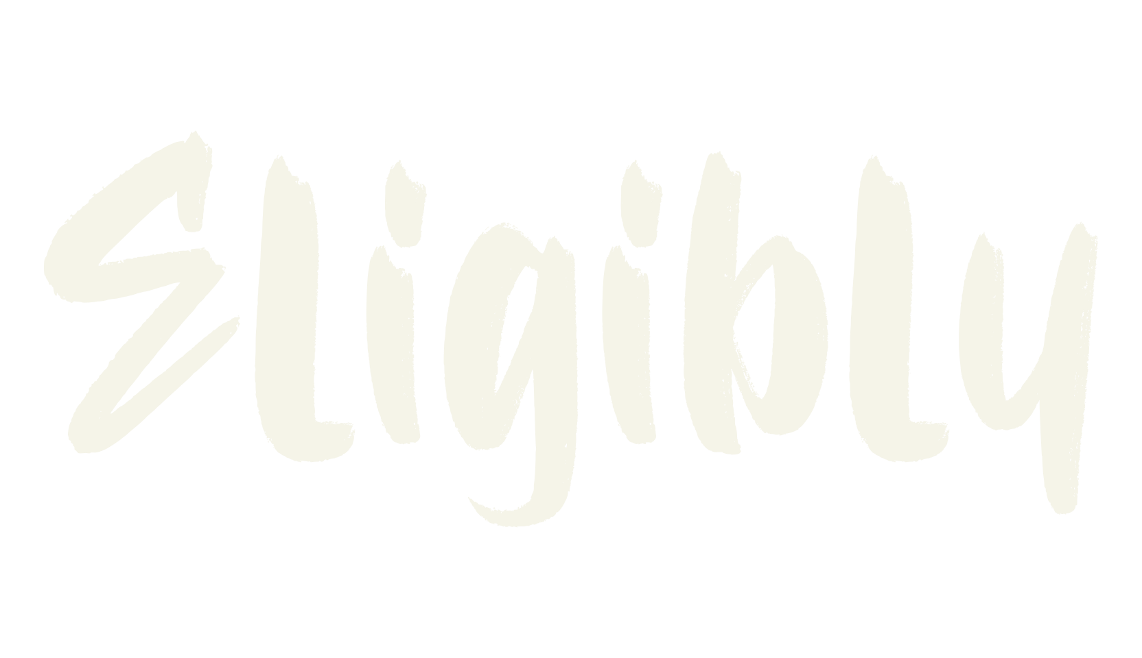 Eligibly, bold font preview
