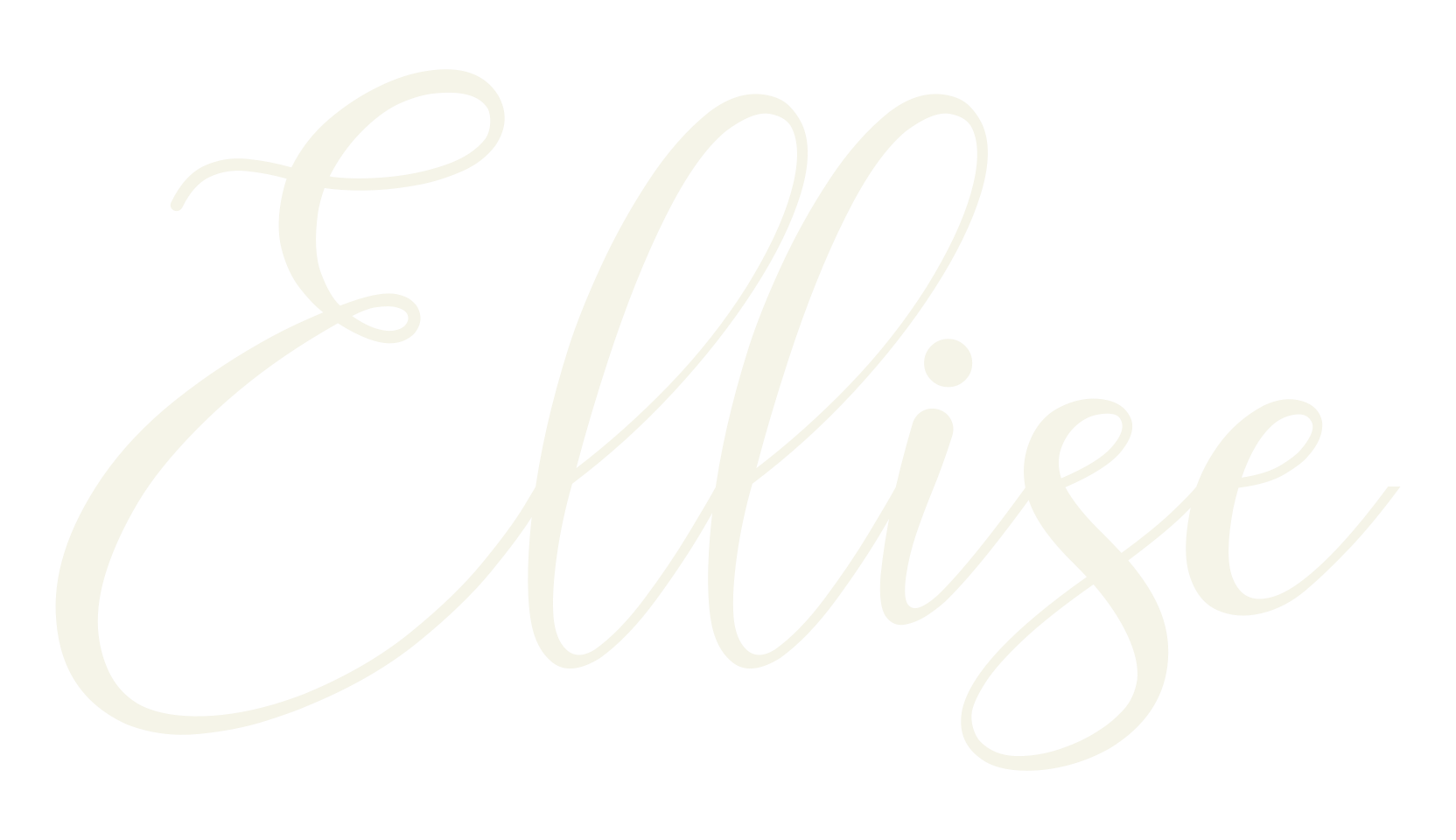 Ellise, lettering font preview
