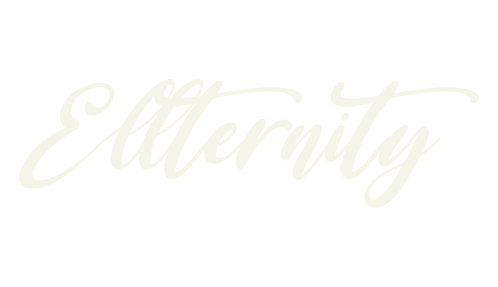 Ellternity, wedding font preview