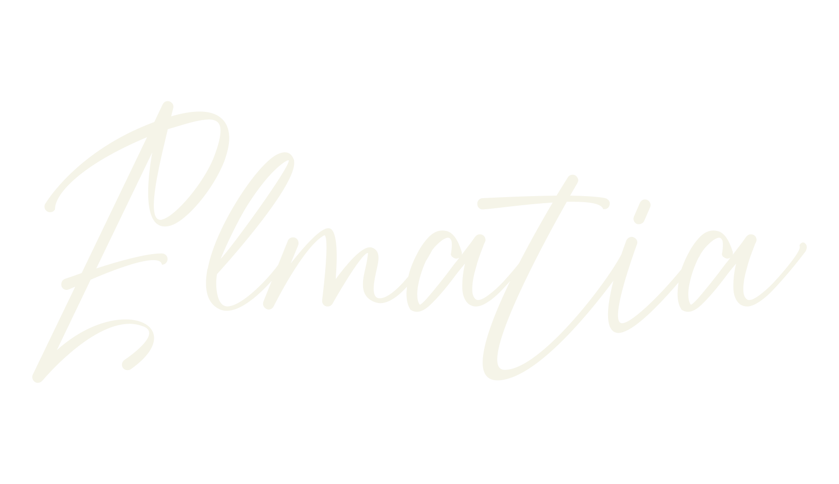 Elmatia, signature font preview