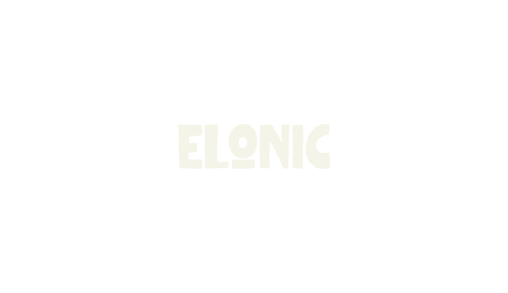 Elonic, quirky font preview