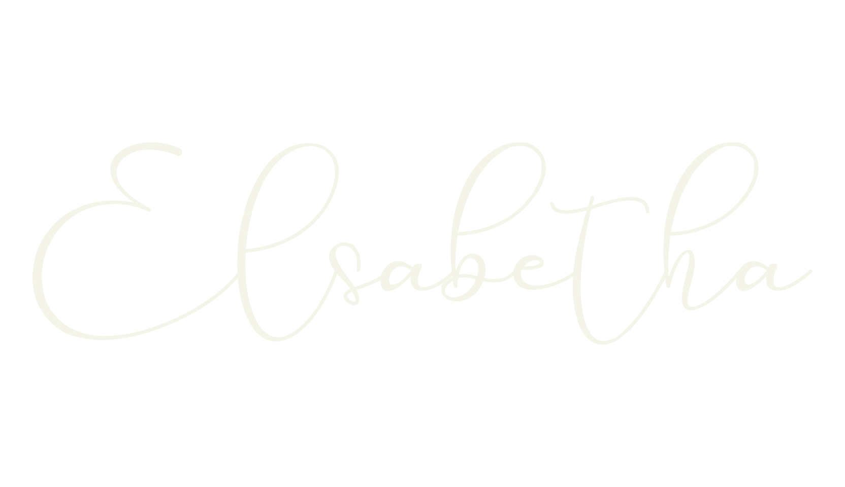 Elsabetha, calligraphy font preview