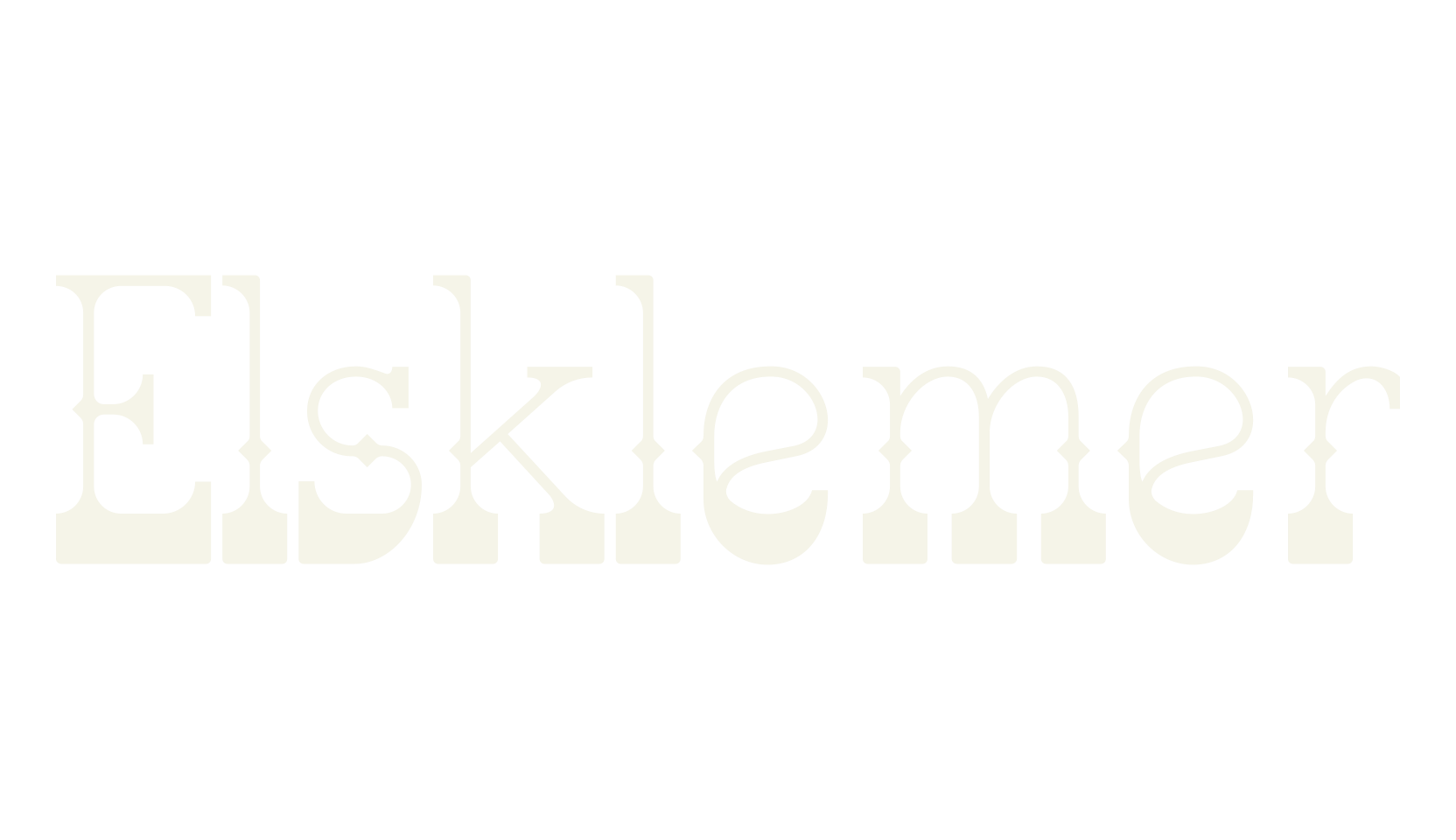 Elsklemer, wild west font preview