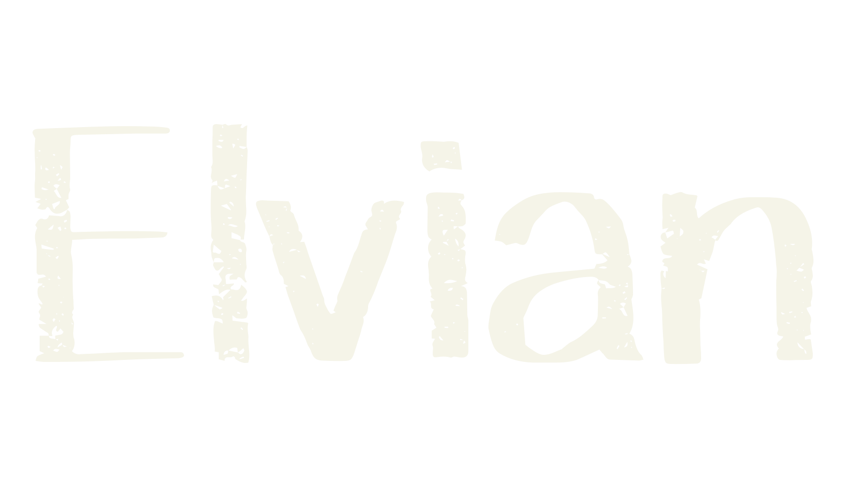Elvian, movies font preview