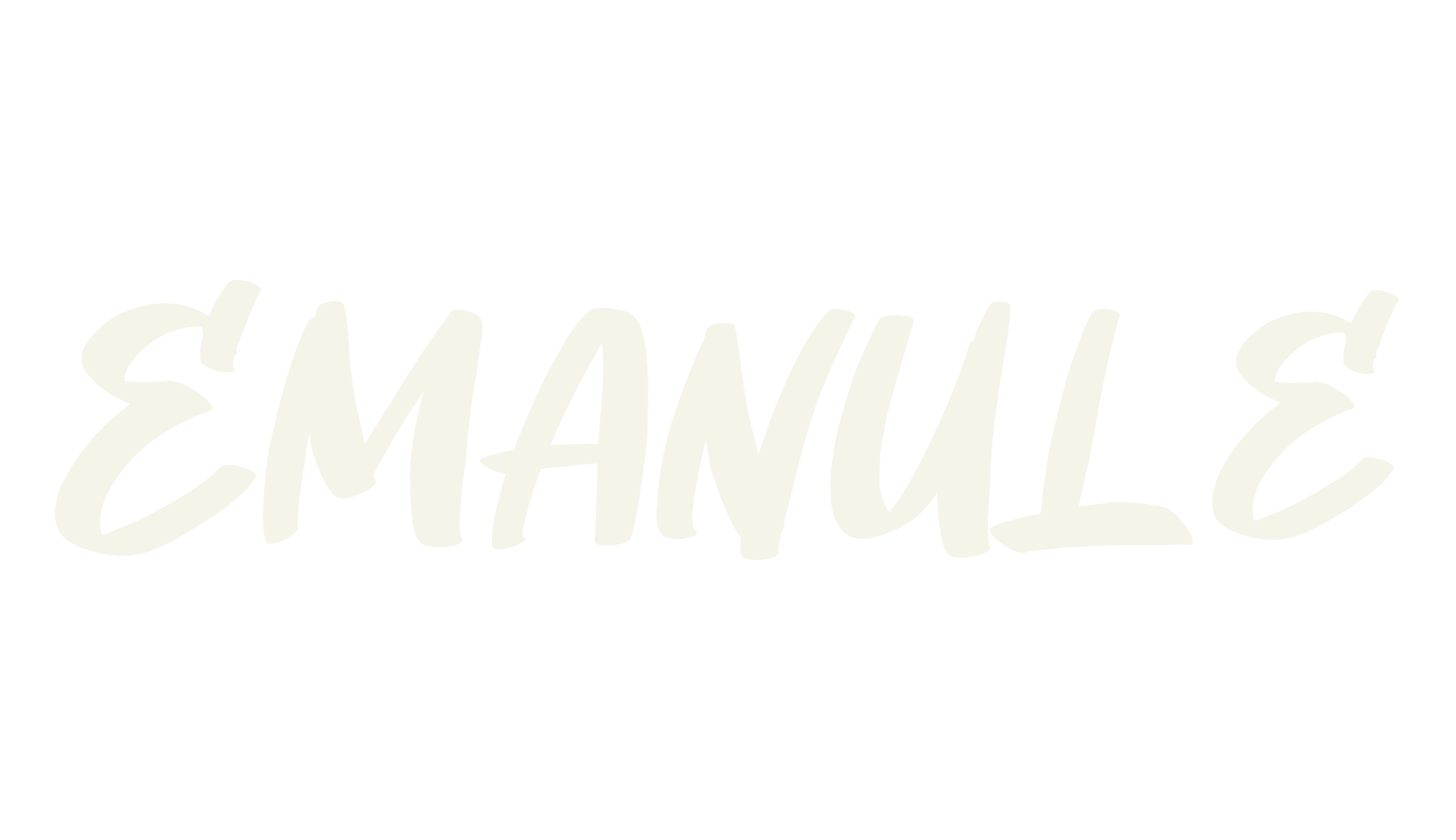 Emanule, fashion script font preview