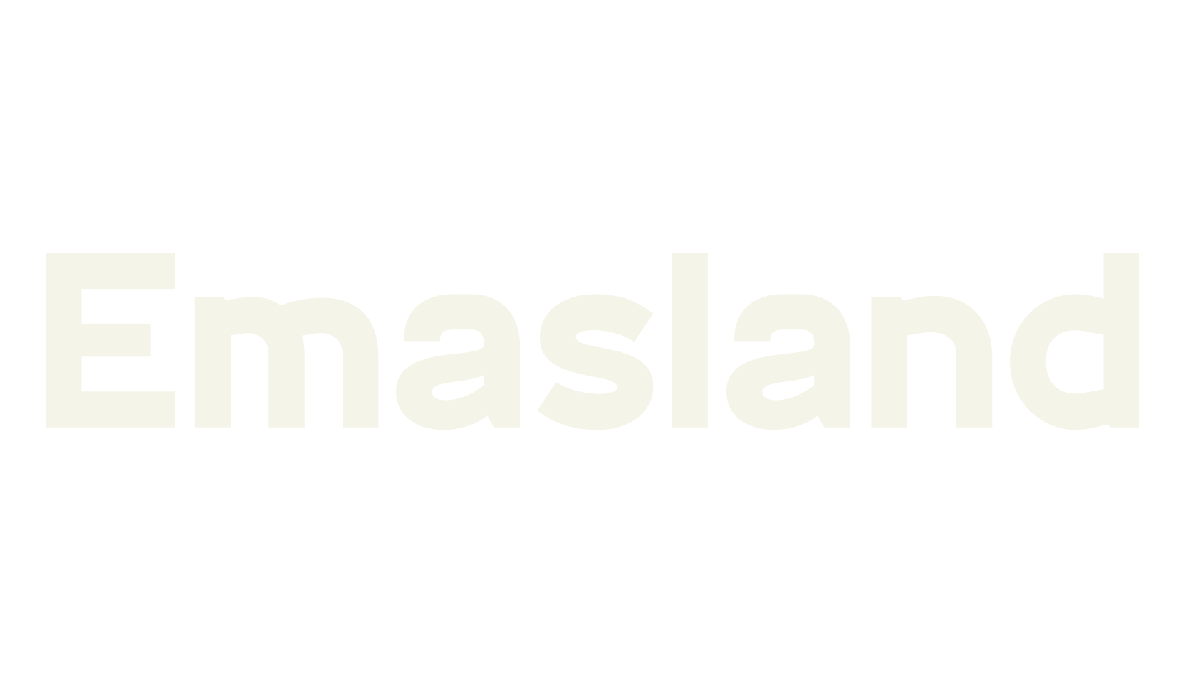 Emasland, digital font preview