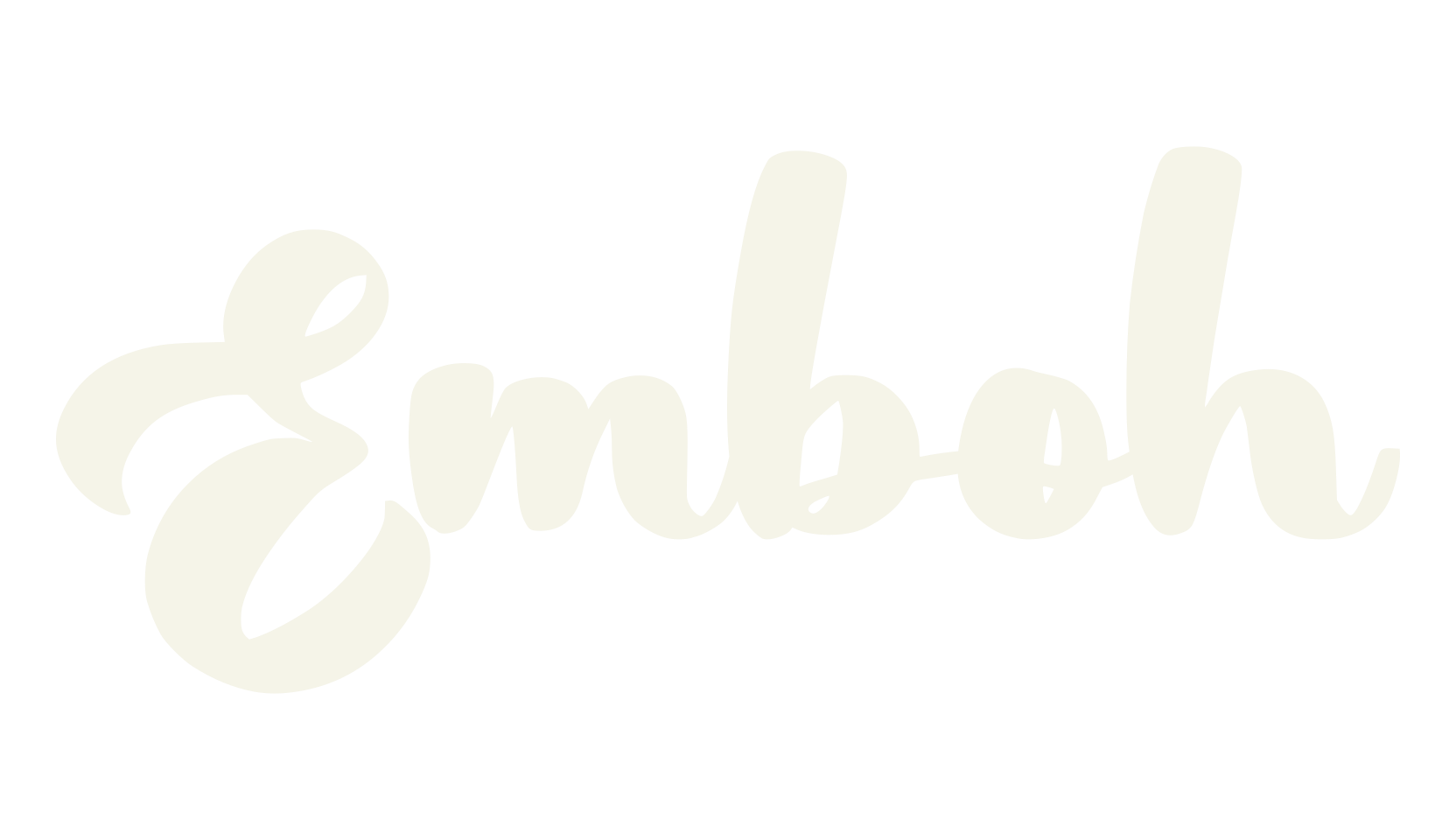 Emboh, retro font preview