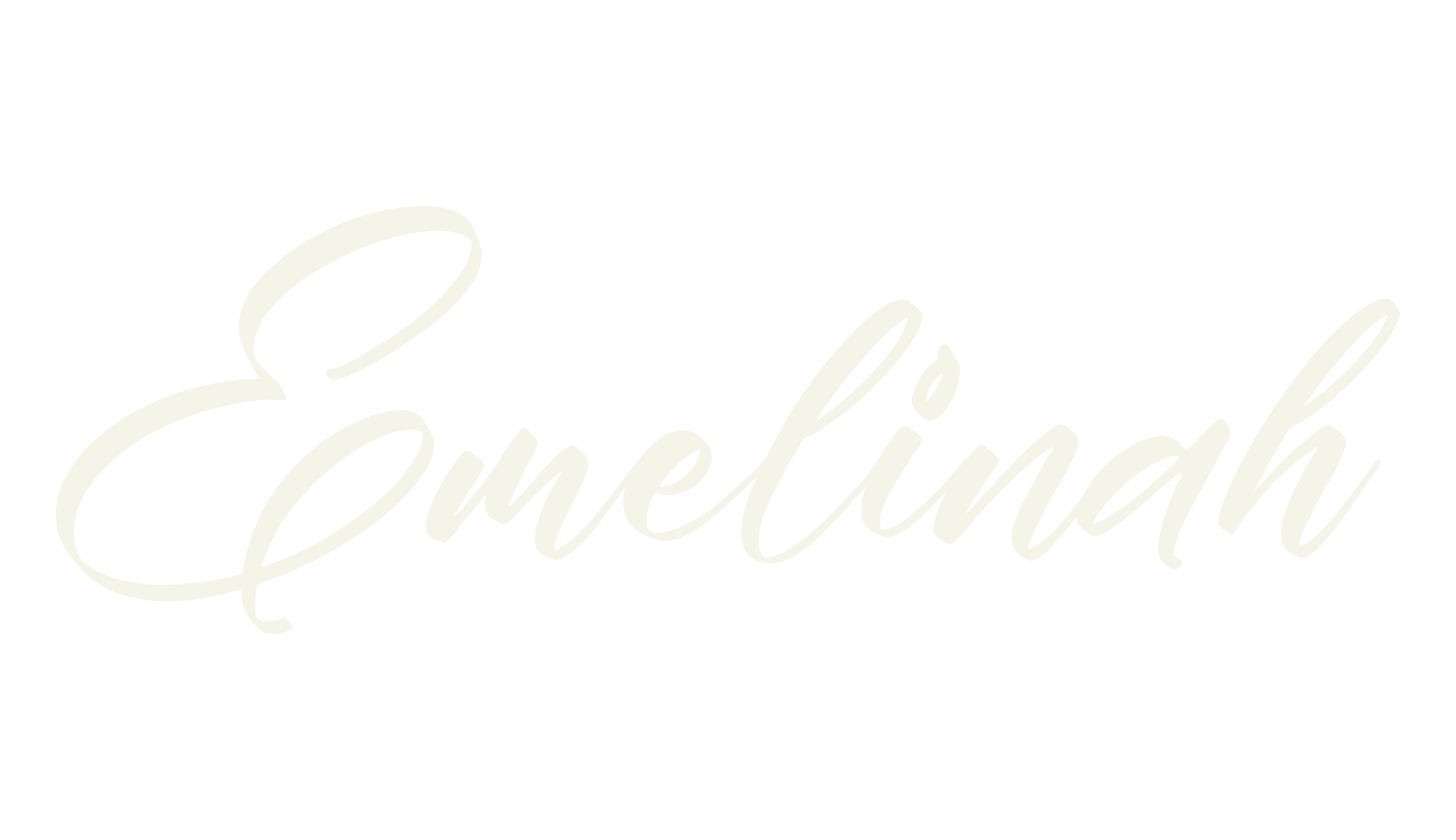 Emelinah, script font preview