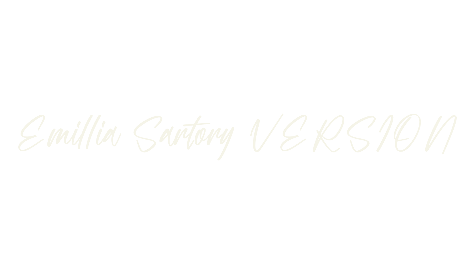 Emillia Sartory VERSION, script font preview