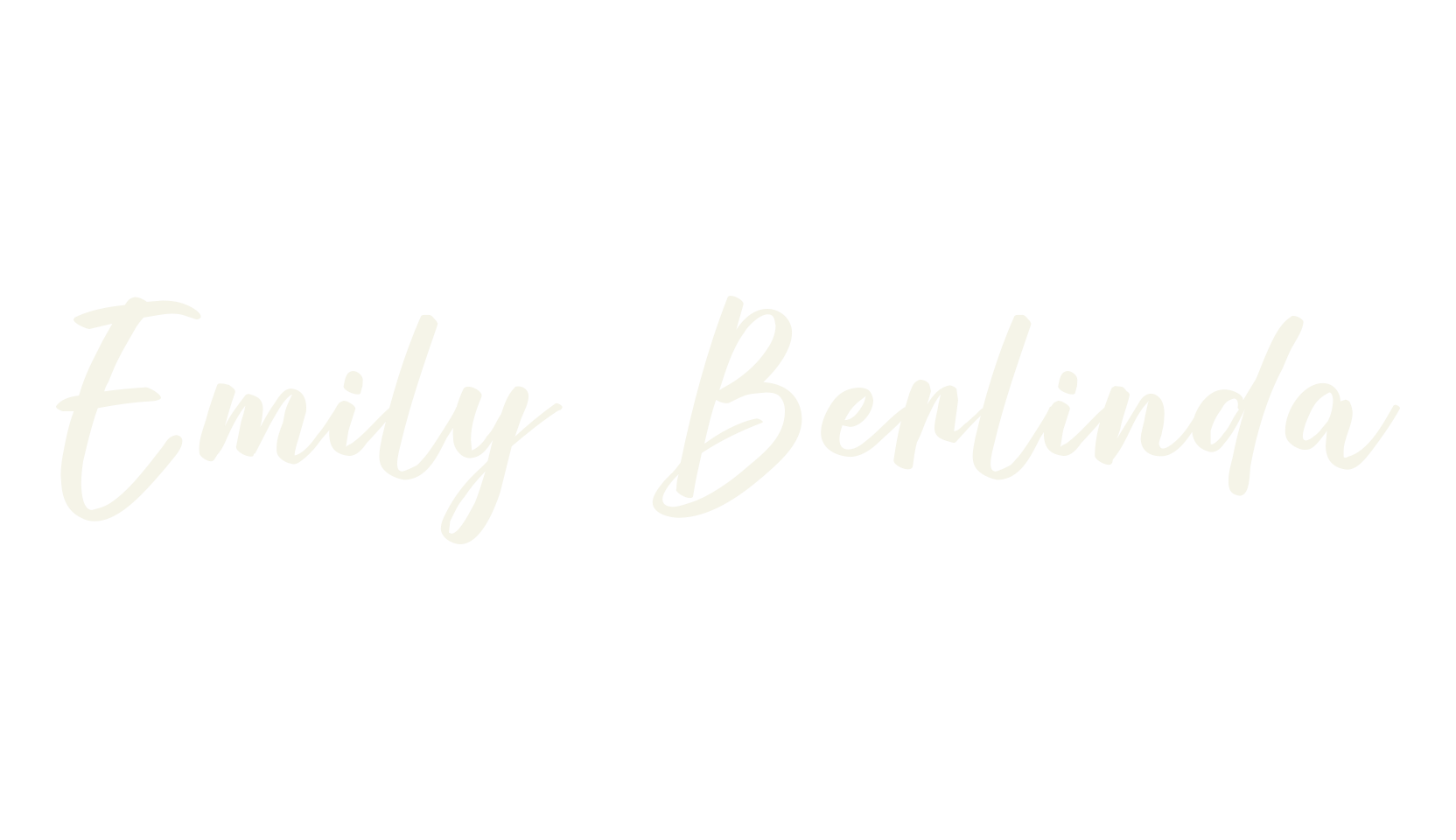 Emily Berlinda, modern font preview