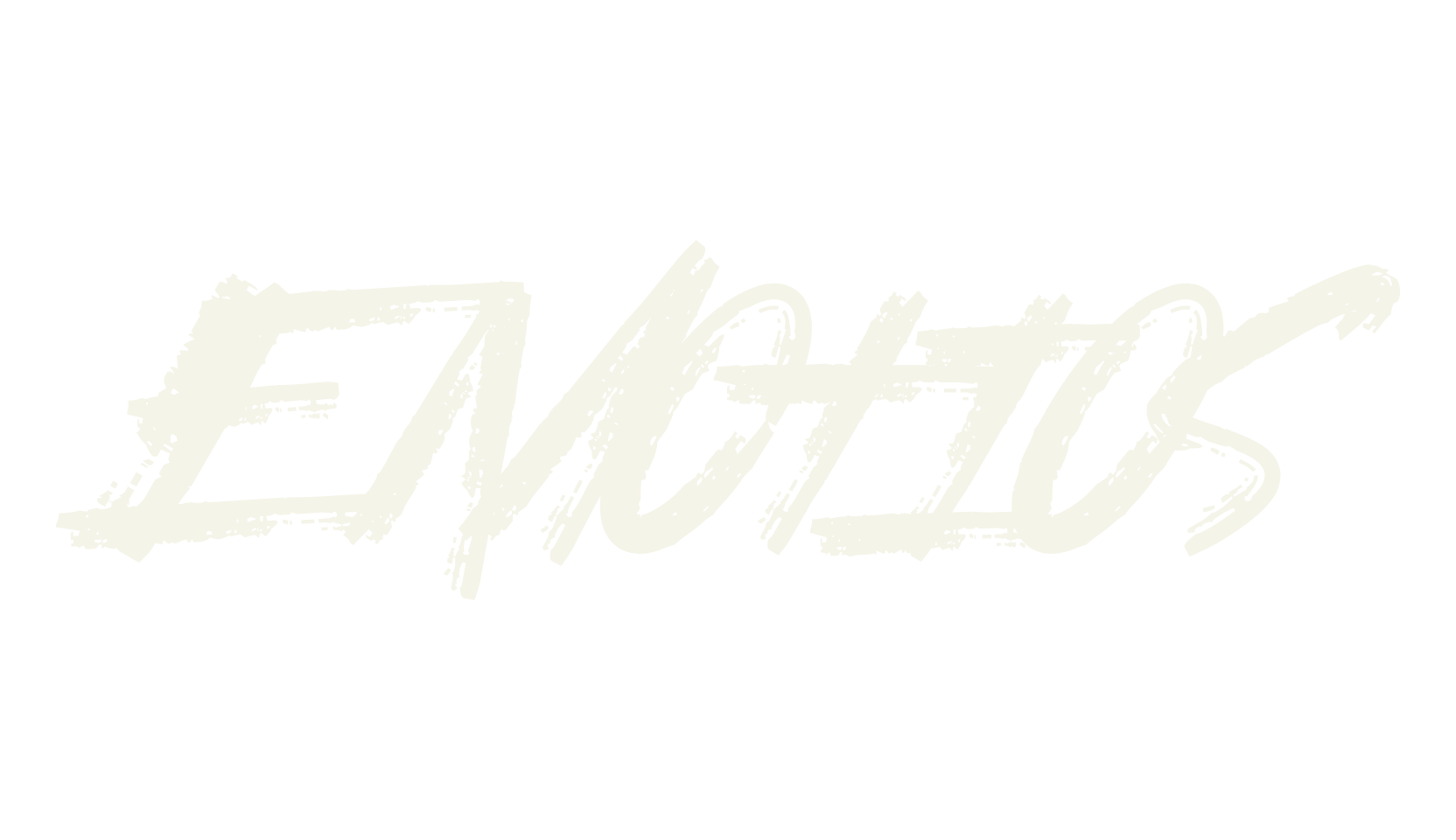 Emotios, grunge font preview